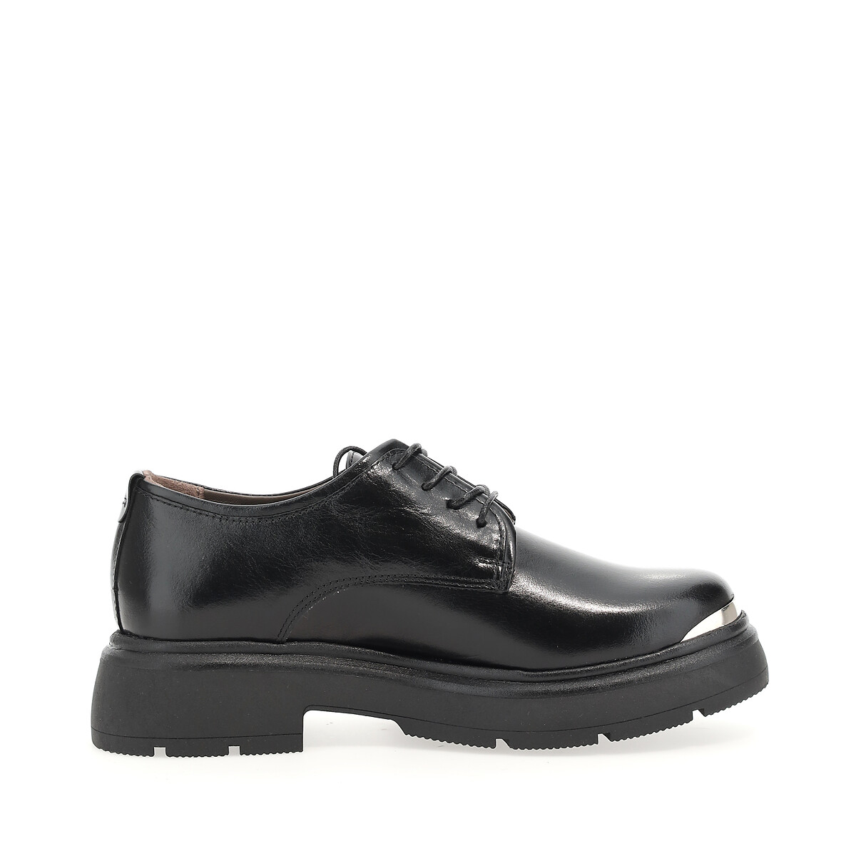 Leather chunky brogues black Mjus La Redoute