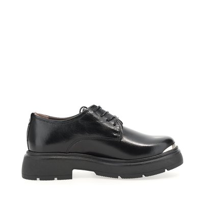 Leather Chunky Brogues with Metal Toe MJUS