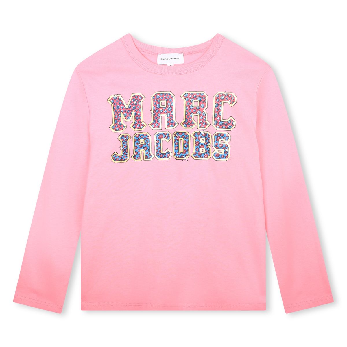 T shirt manches longues rose candy Marc Jacobs La Redoute