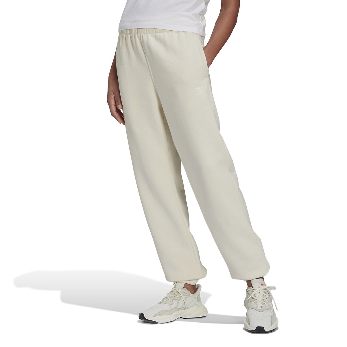 Adidas Originals Adicolor Essentials Fleece Joggingbroek Wonder White Dames online kopen