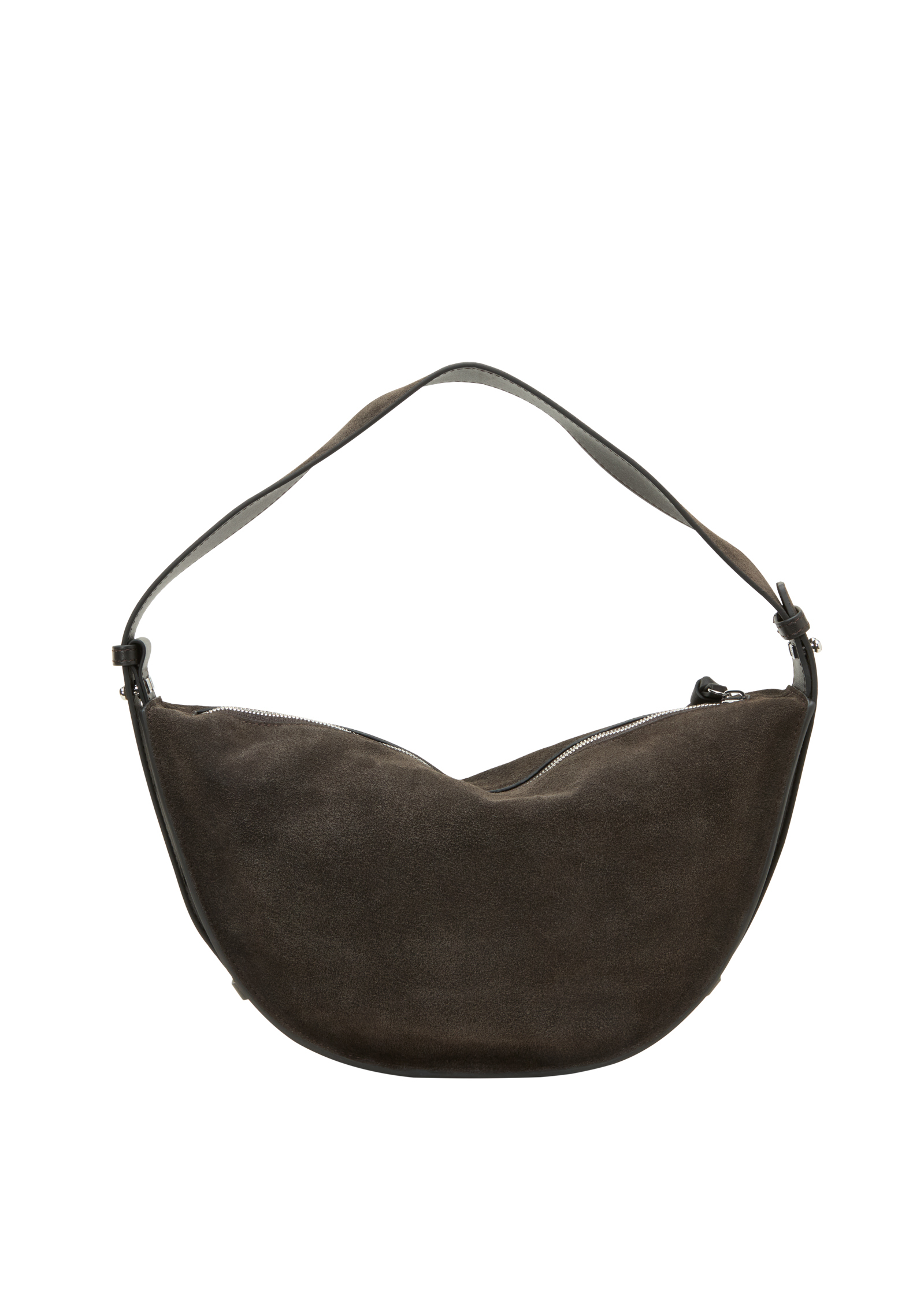 Sac à bandoulière modèle Aami moyen en cuir velours souple, MARC O'POLO