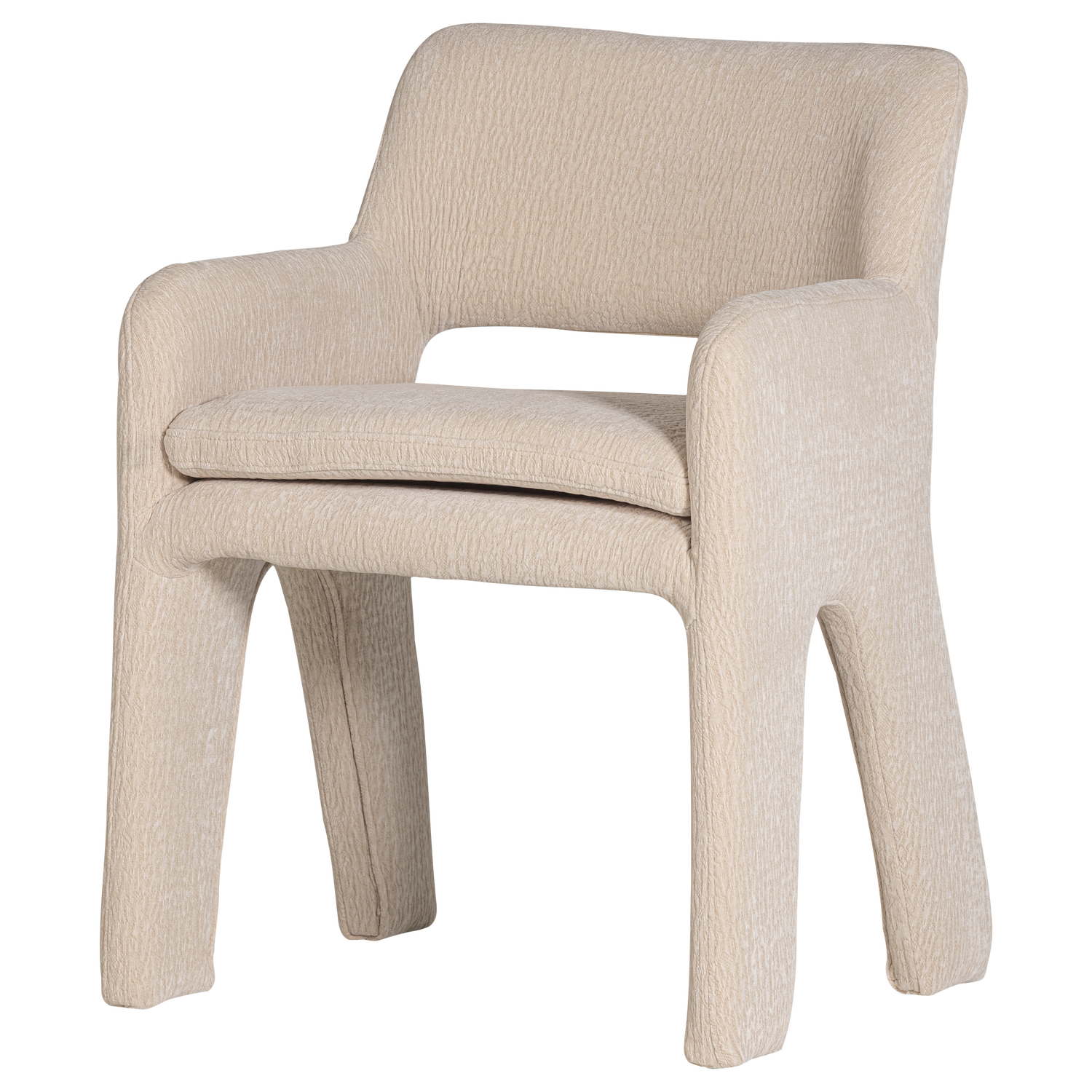 Chaise de salle à manger en chenille BIGFOOT, VTWONEN