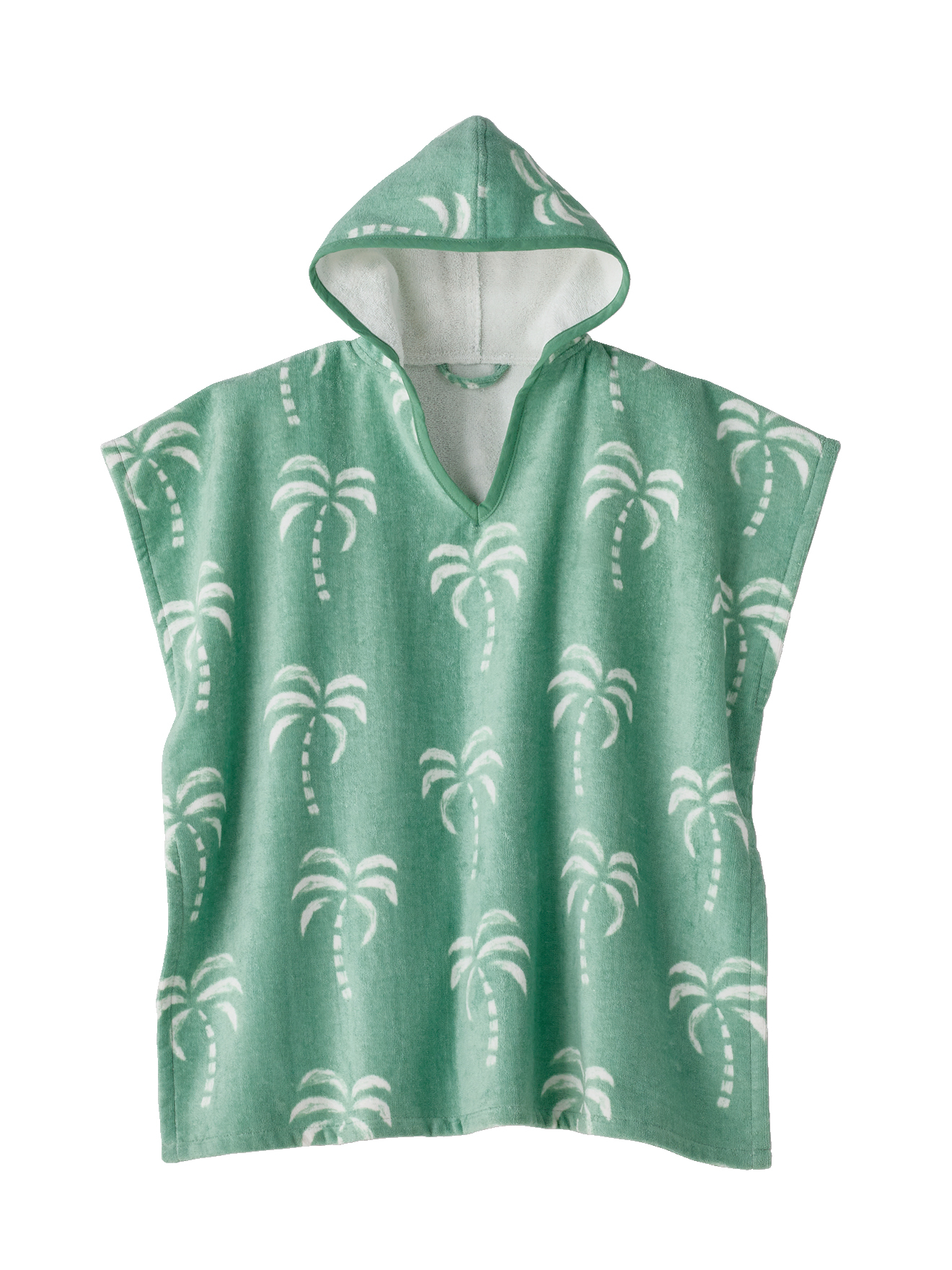 Poncho de bain / plage , avec coton recyclé, VERTBAUDET