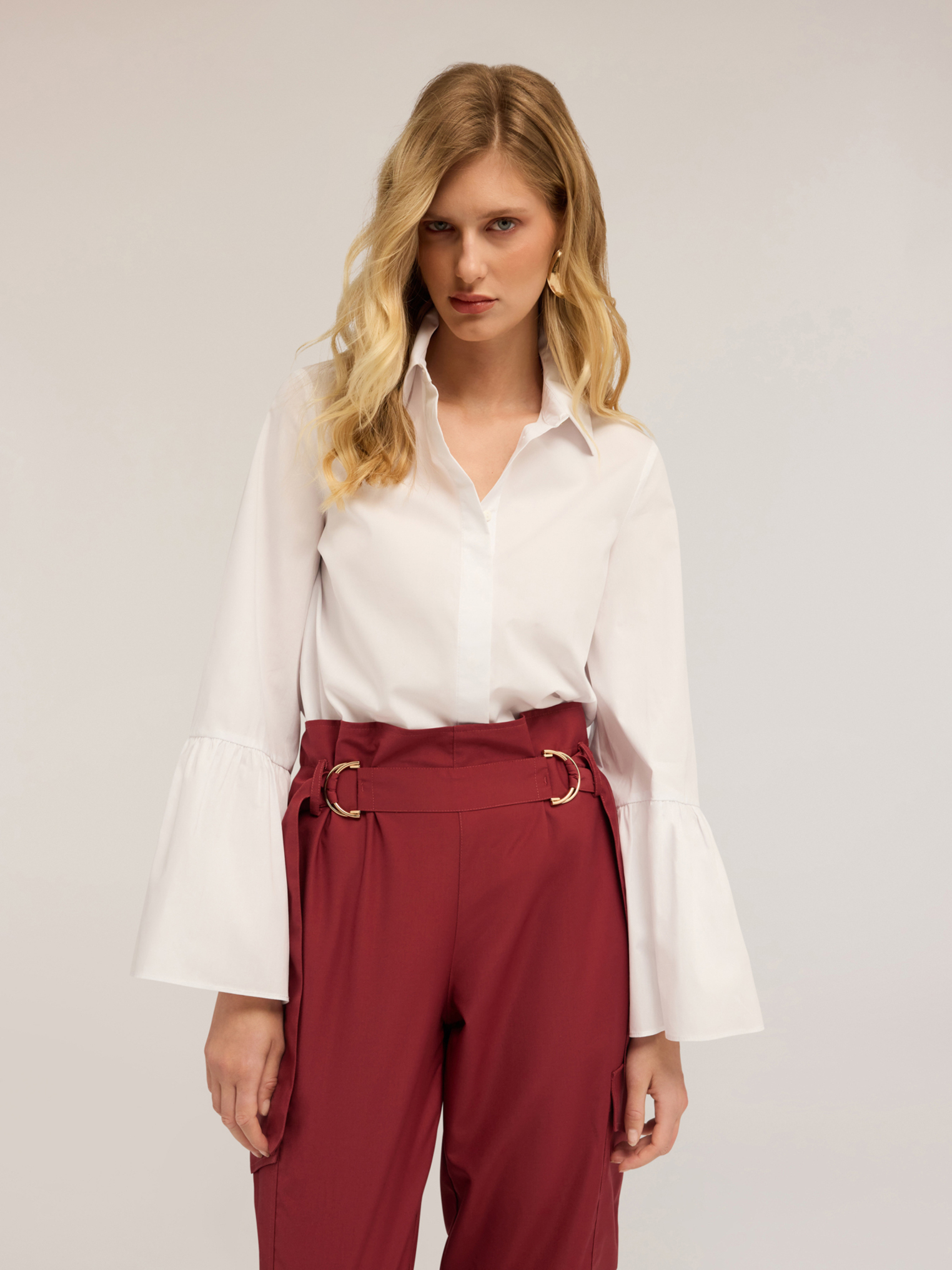 Chemise à manches évasées, MOTIVI