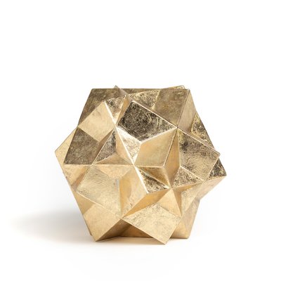 Escultura poliedro en poliresina, Lympo AM.PM