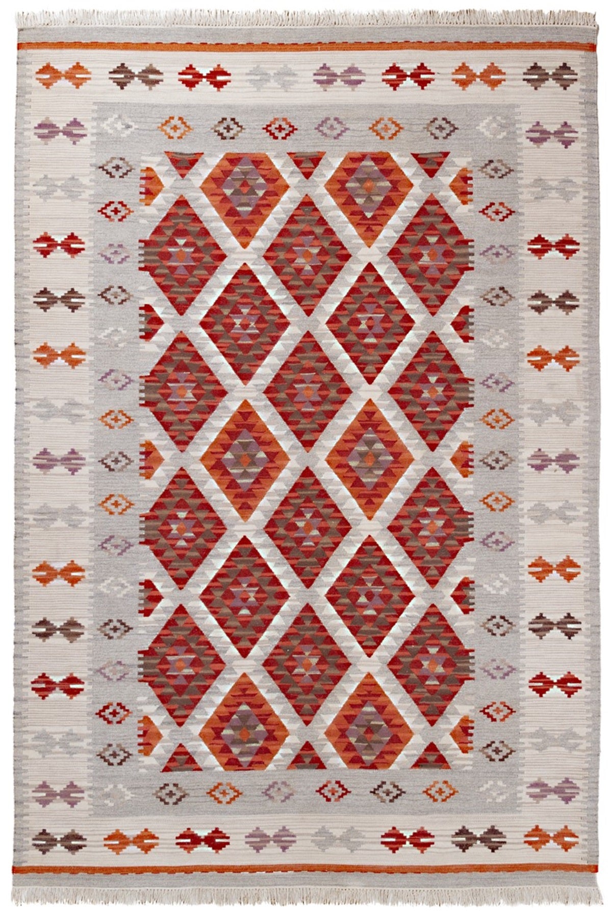 Tapis kilim orient tissé main en laine ZAGRA, NOVATREND