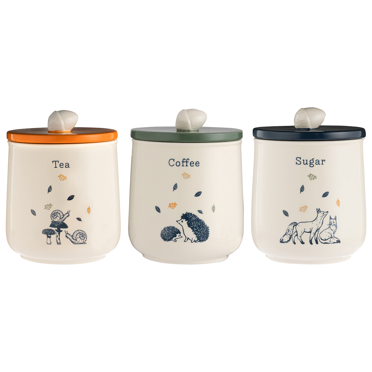 Novelty tea coffee sugar 2024 canisters