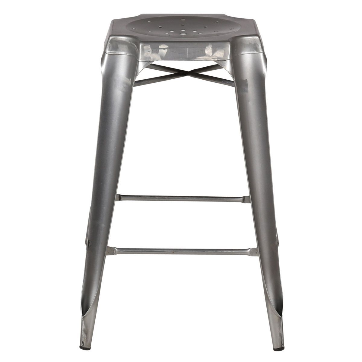 tabouret plan de travail industriel en metal, indus