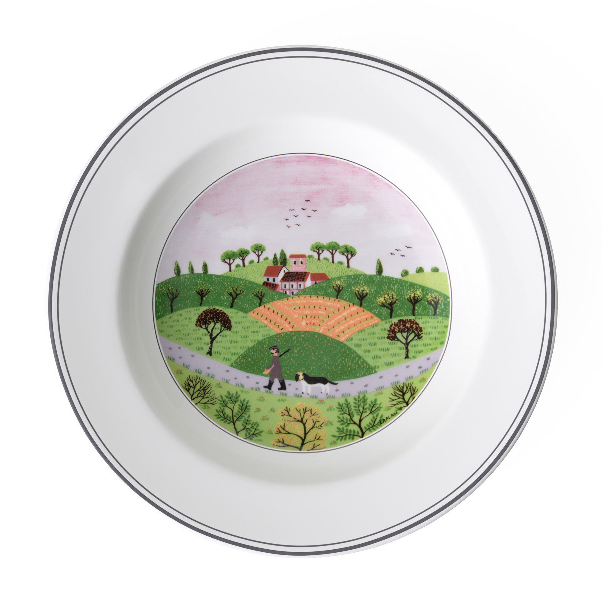 Assiette Creuse, Chasseur DESIGN NAIF, VILLEROY & BOCH