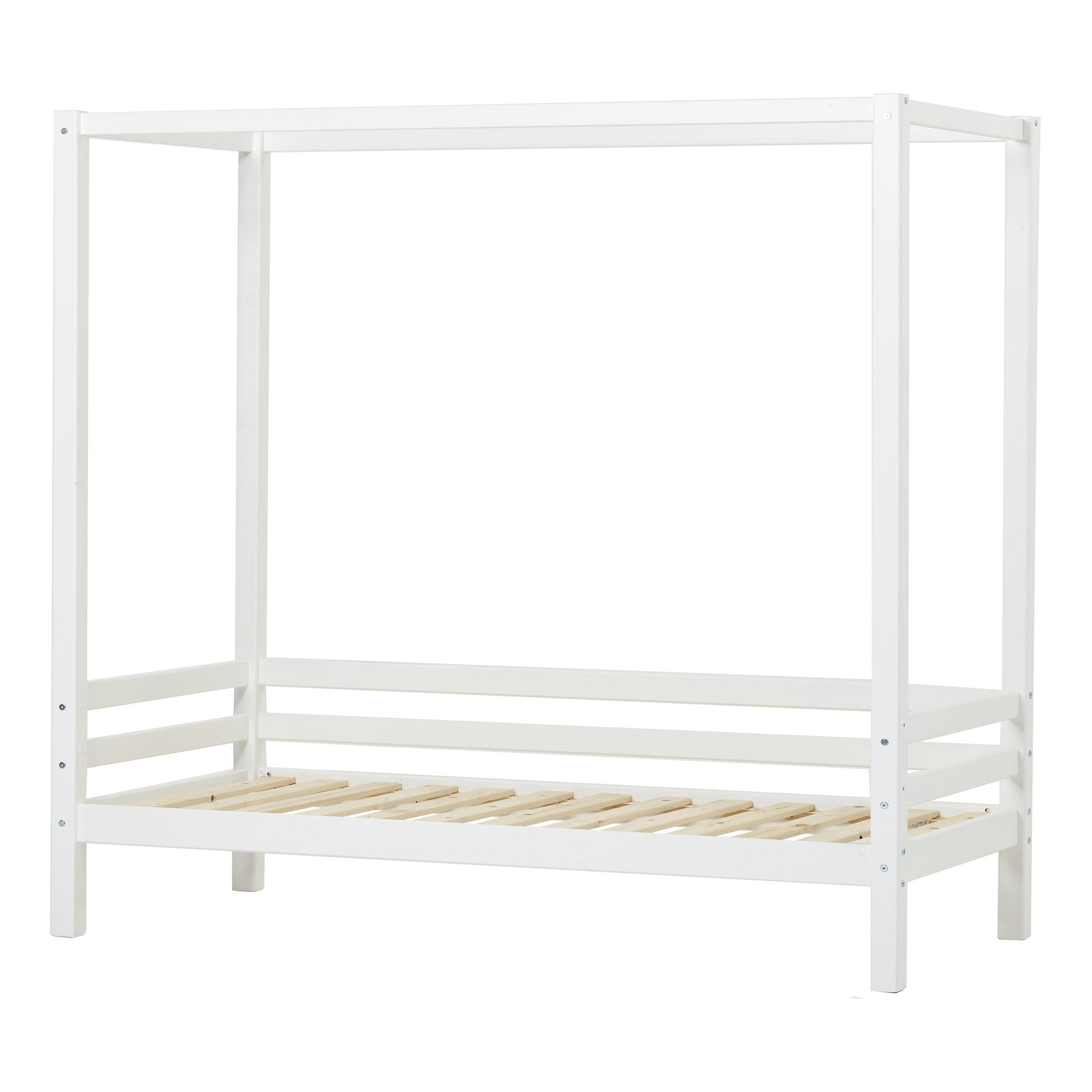 Lit baldaquin pin massif ECO DREAM, HOPPEKIDS
