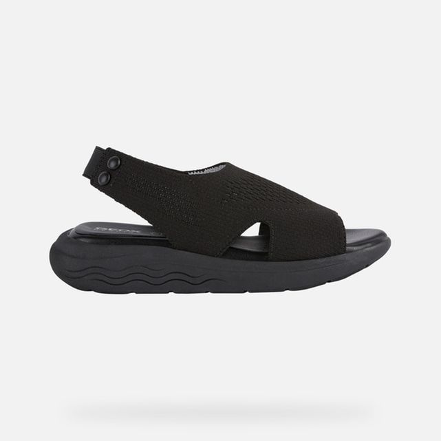 Nu pieds plat noir femme La Redoute
