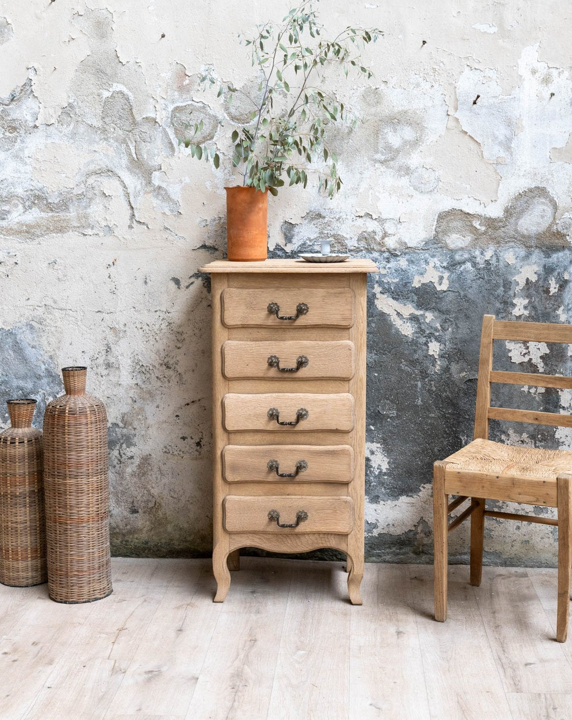 Semainier en bois clair Valery N°153 - Bon état, DEBONGOUT