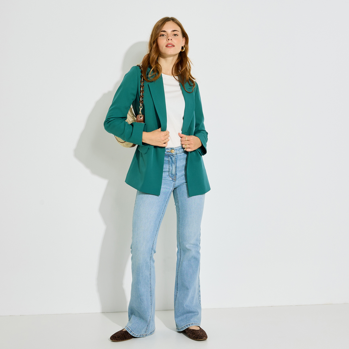 Veste blazer col tailleur, GRAIN DE MALICE