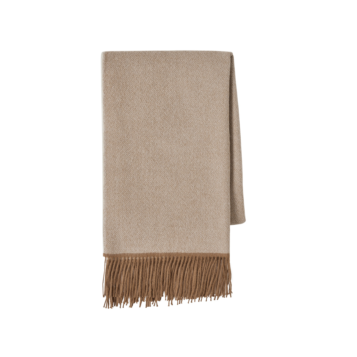 Plaid uni en alpaga, 225 gr/m², NOMADE, ALEXANDRE TURPAULT