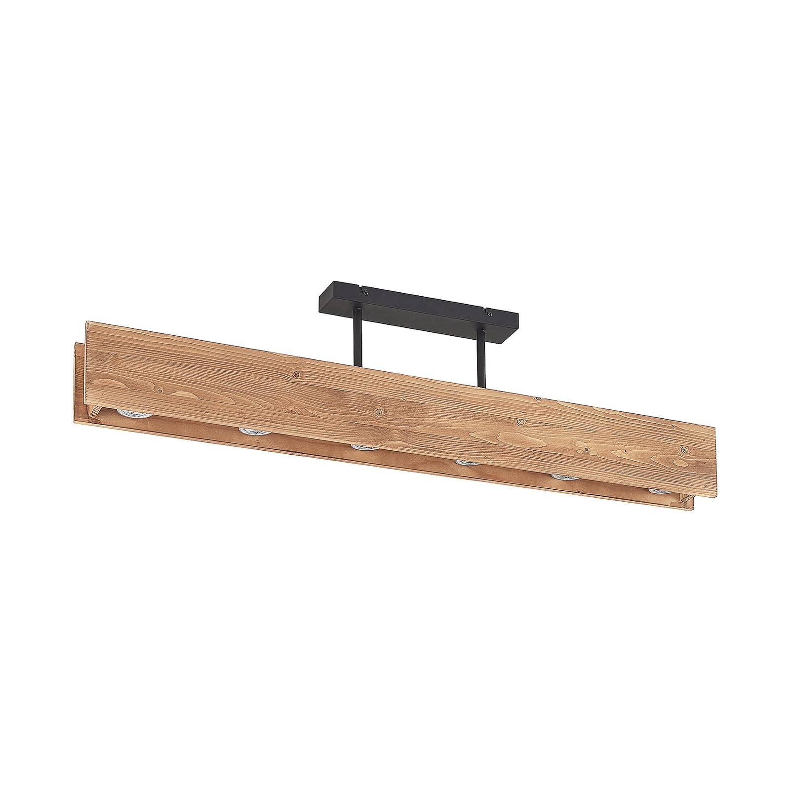 Plafonnier en bois scandinave, Malwin, LINDBY