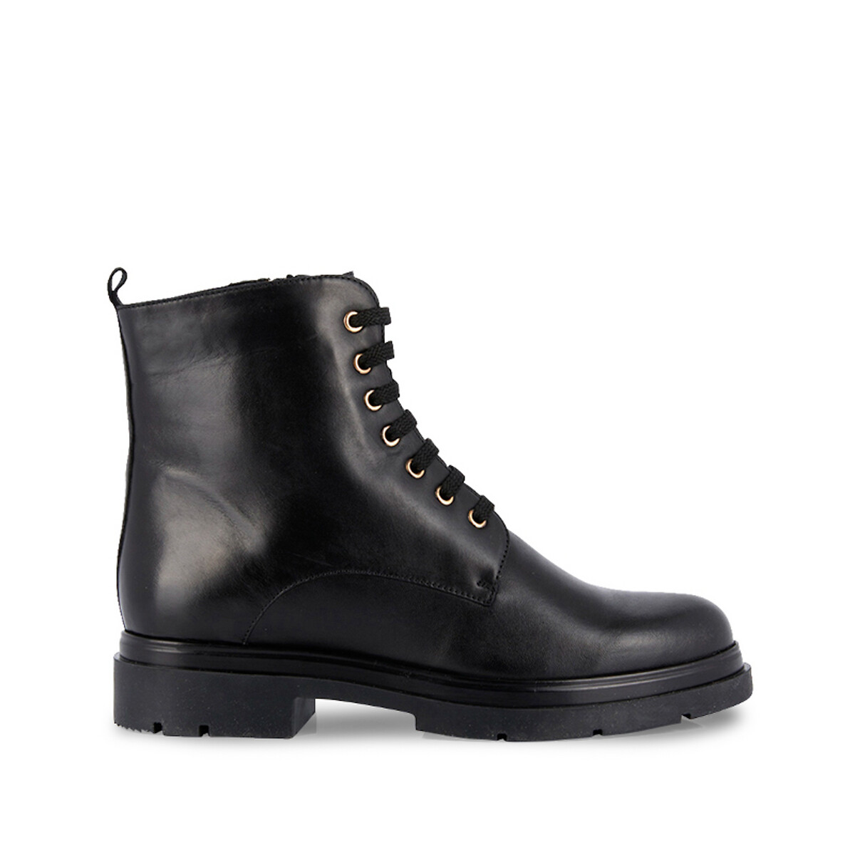 Soraya leather lace-up ankle boots , black, Les Tropeziennes Par M ...