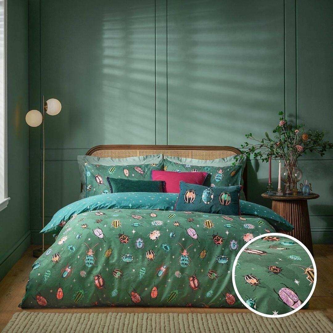 Beetalis Duvet Cover and Pillowcase Set, FURN.