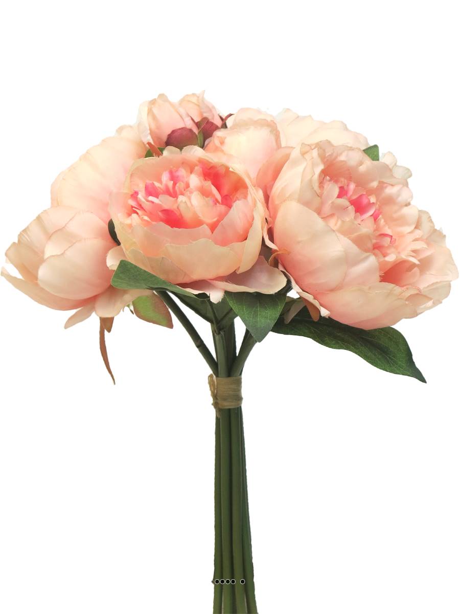 Bouquet de Pivoines artificielles 8 têtes, ARTIFICIELLES