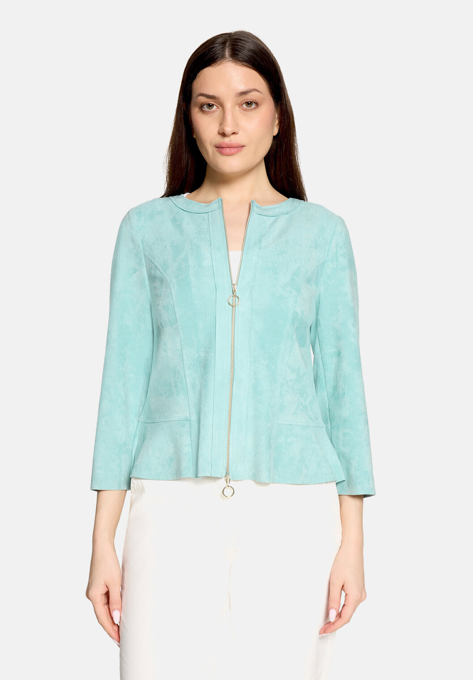 Veste blazer à fermeture zippée, BETTY BARCLAY