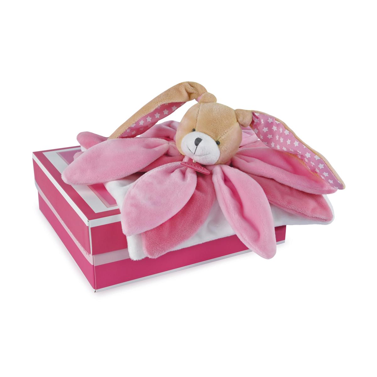 Coffret doudou Lapin collector, DOUDOU ET COMPAGNIE