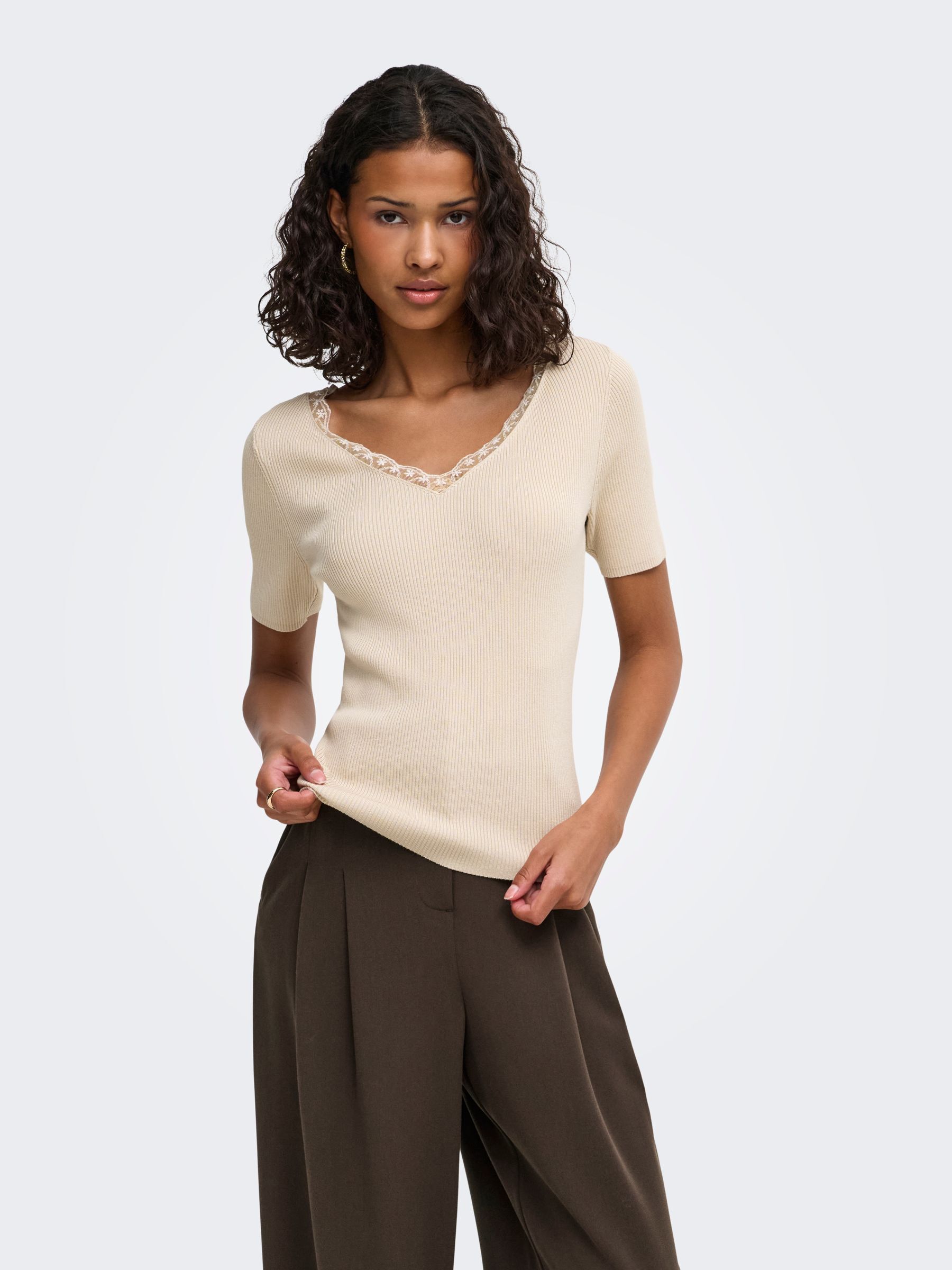 T-Shirt En Maille, JDY