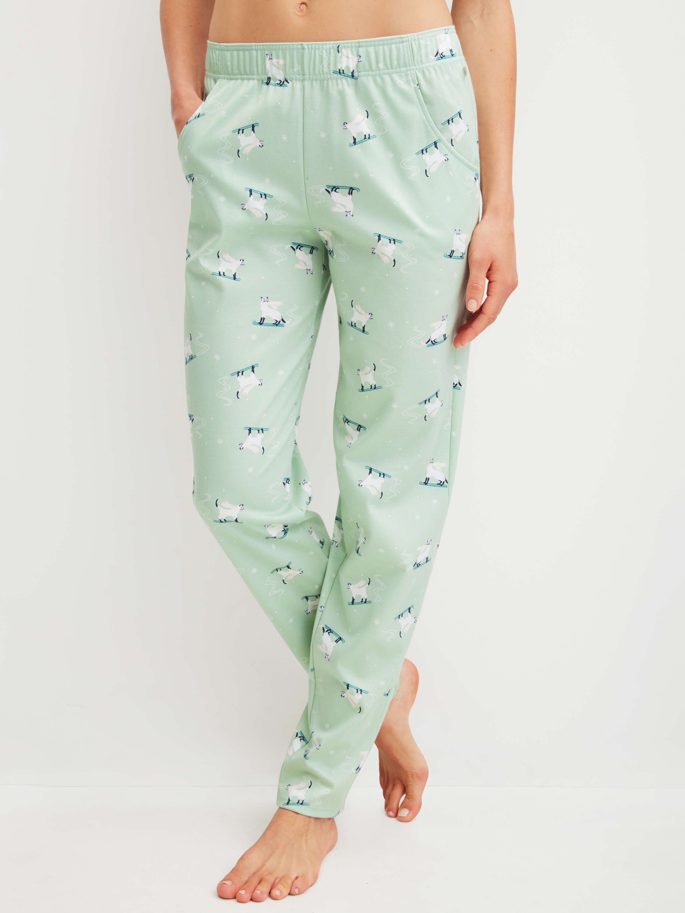 Pantalon Coton FAVOURITES CATS, CALIDA