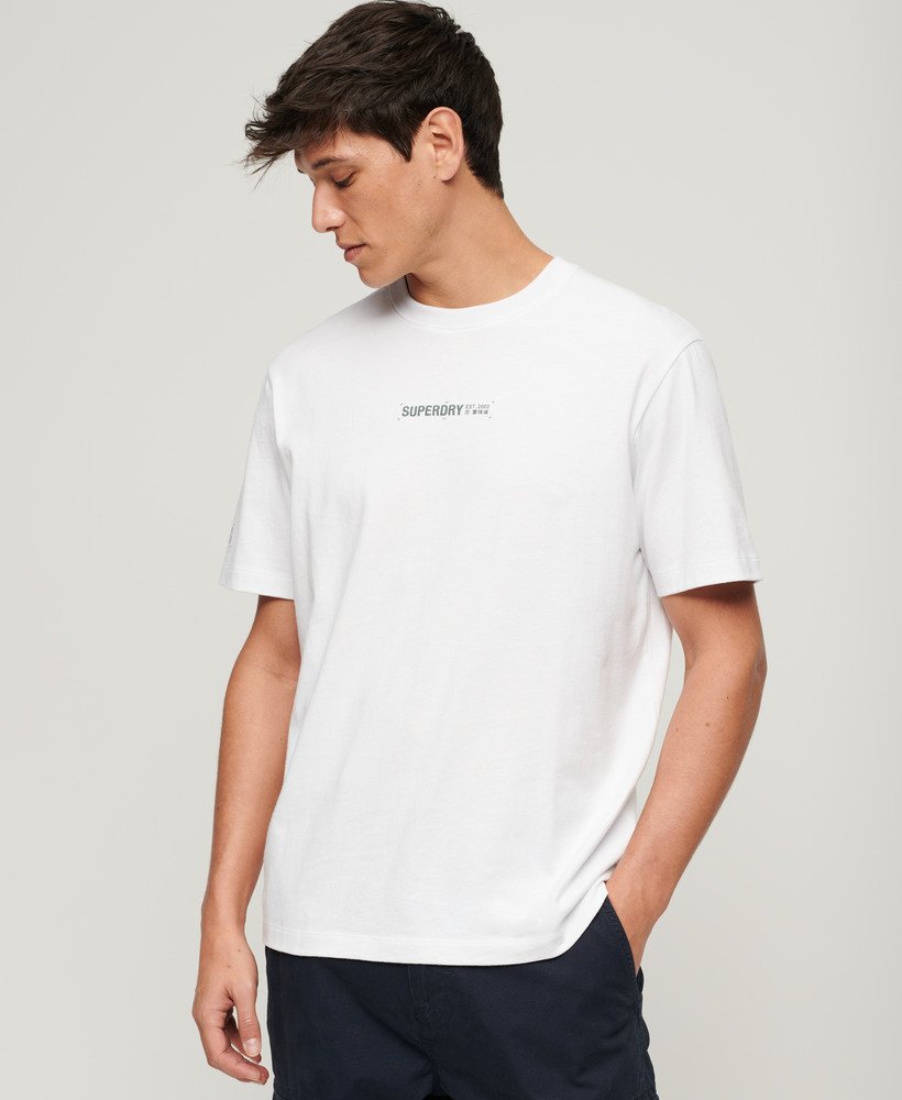 T-shirt ample à logo Utility Sport, SUPERDRY