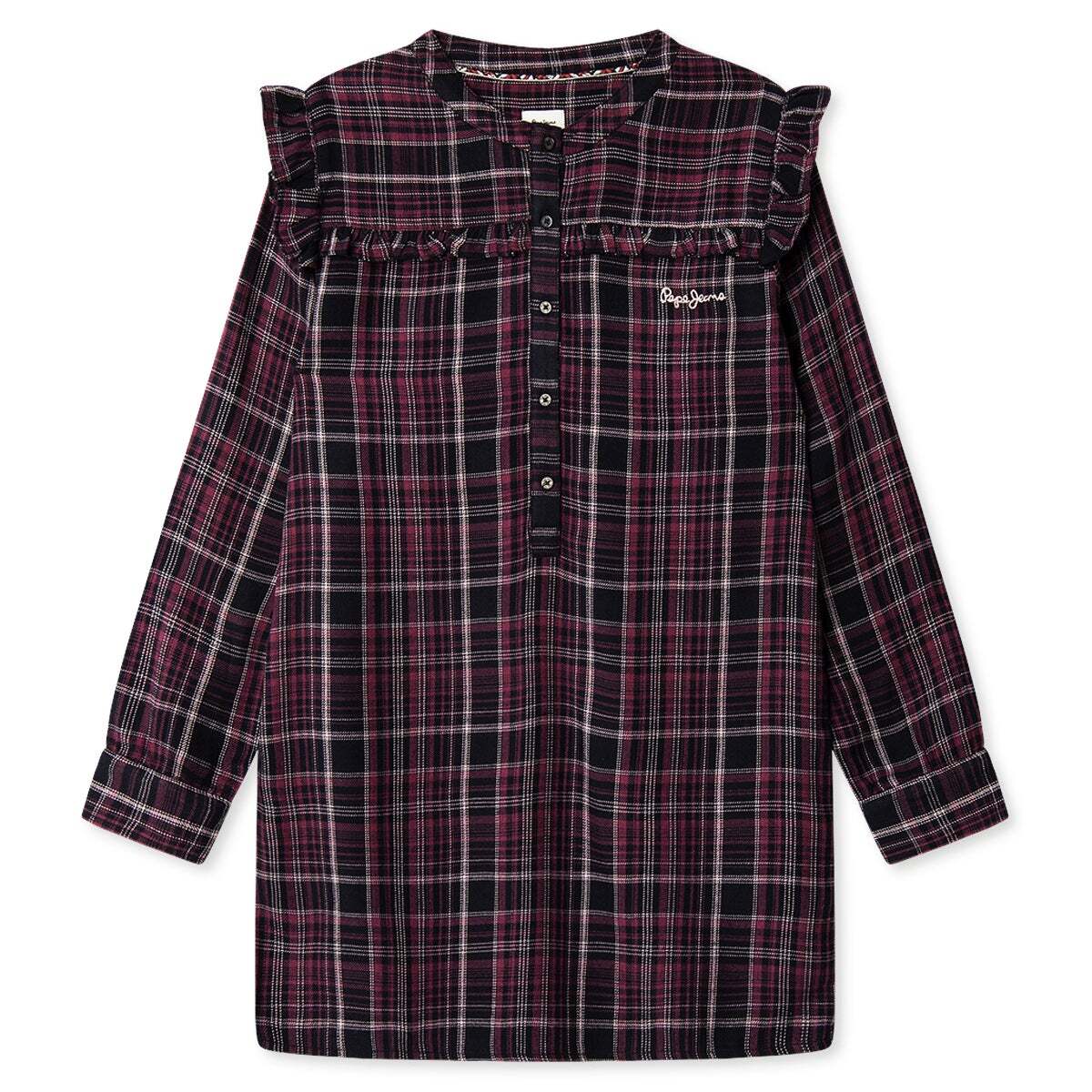 Robe Courte À Imprimé Carreaux, PEPE JEANS