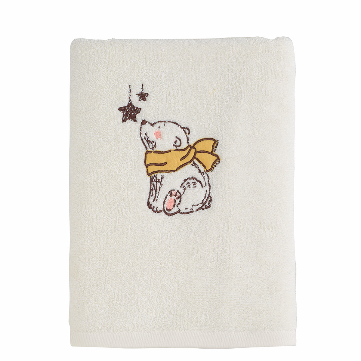Drap de bain enfant OURS POLAIRE, SENSEI MAISON