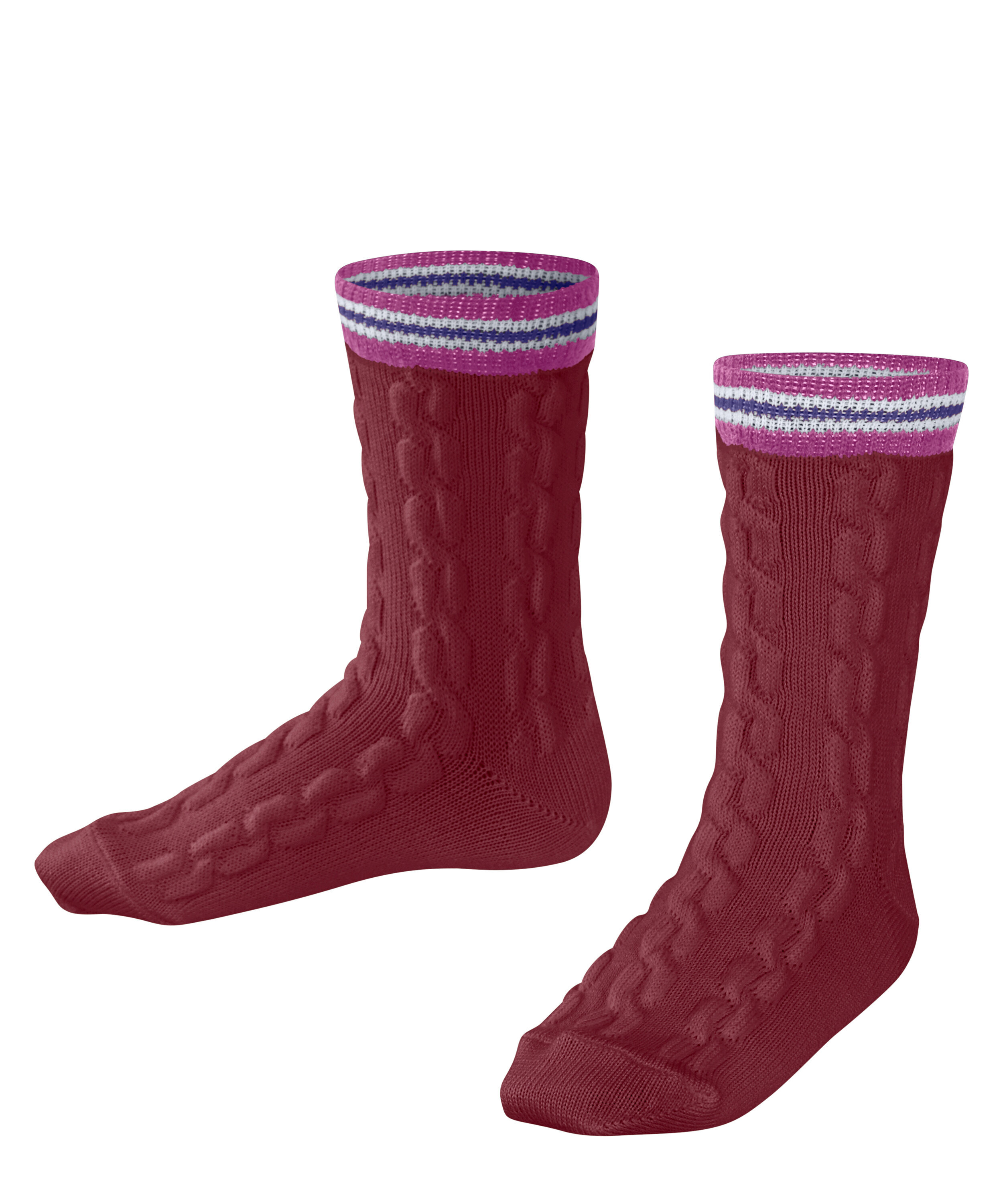 Chaussettes Preppy Cable, FALKE