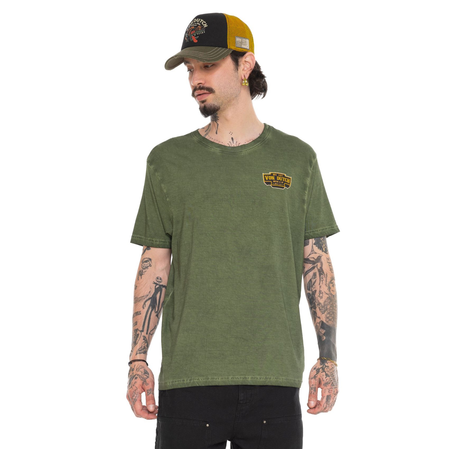 Tee shirt coton CATLIF, VON DUTCH