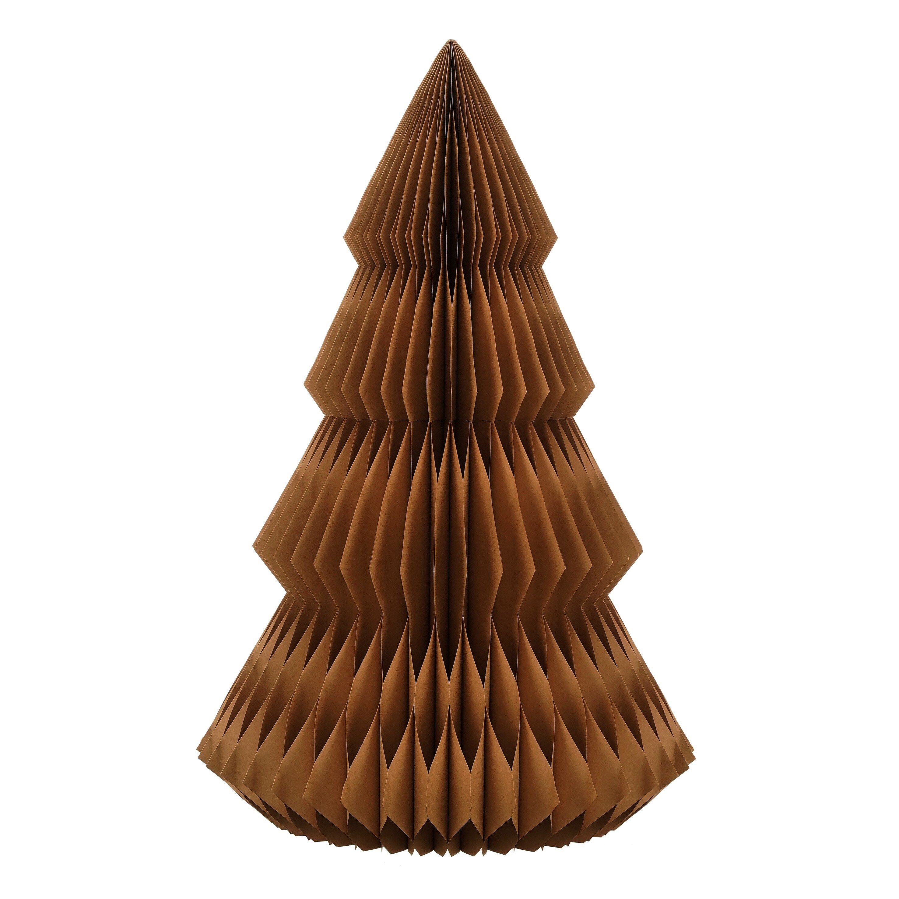 Sapin de Noël décoratif en papier H152 cm YARRAH, MICA DECORATIONS