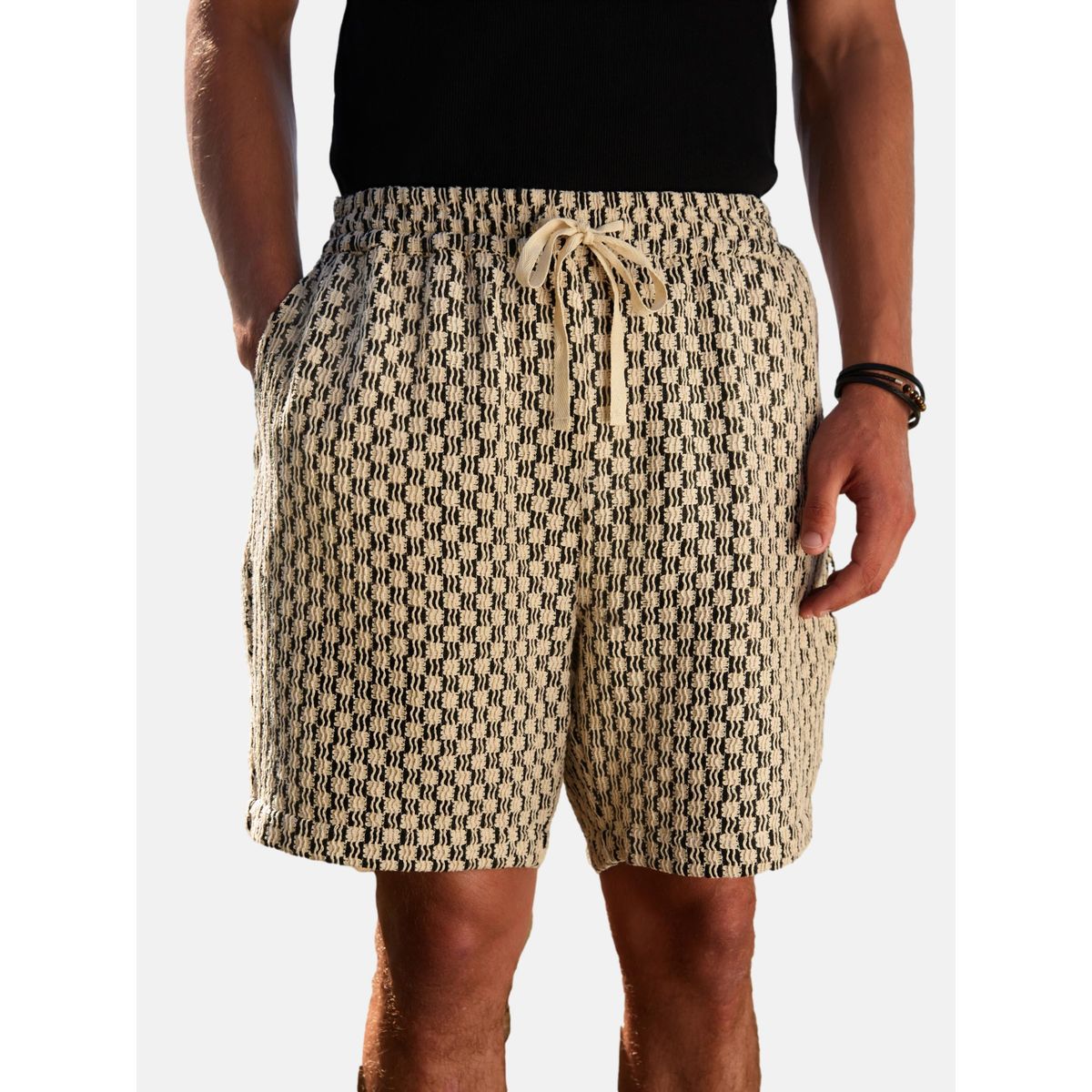Short au crochet avec cordon de serrage, NEXT