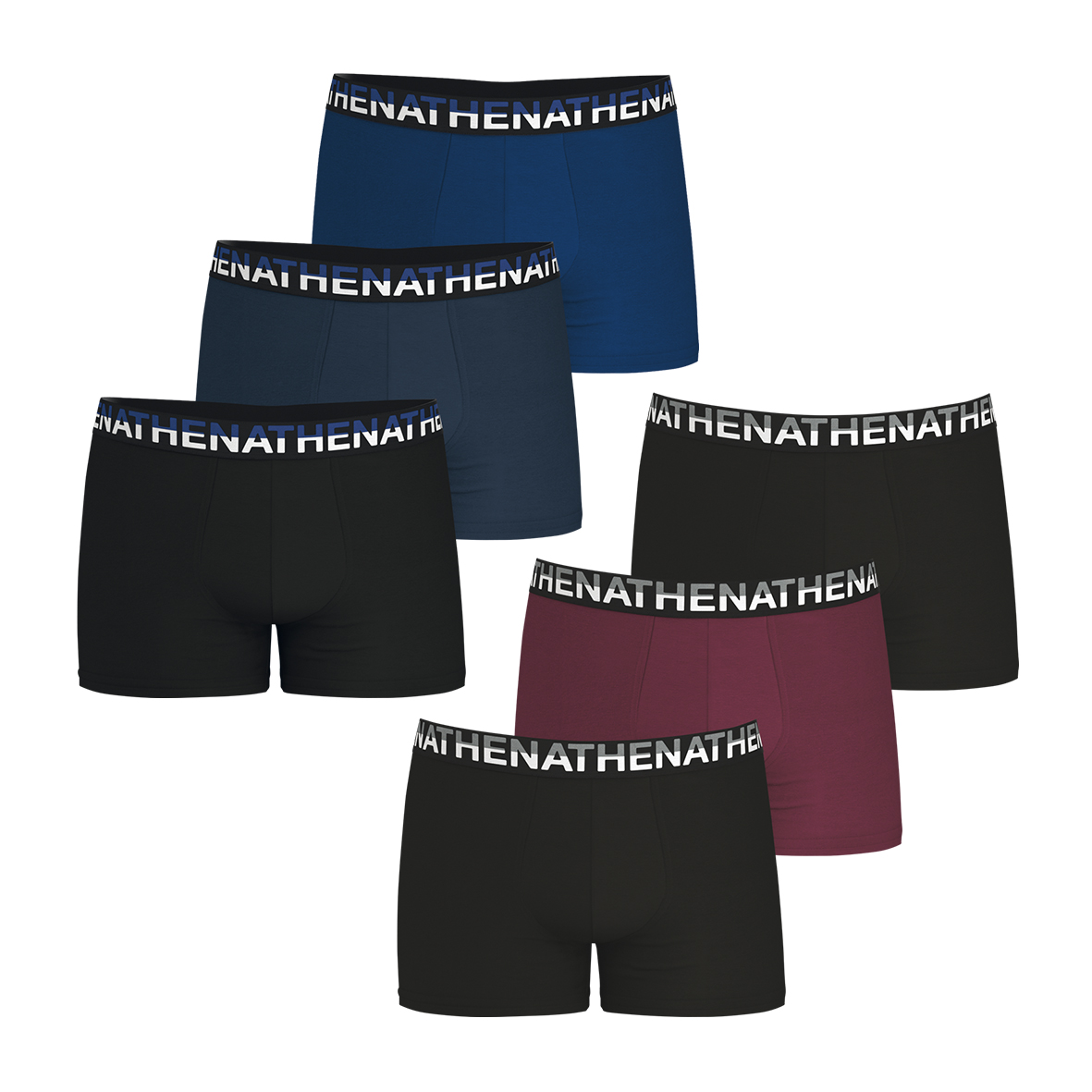 Boxers, lot de 6, eco pack, ATHENA