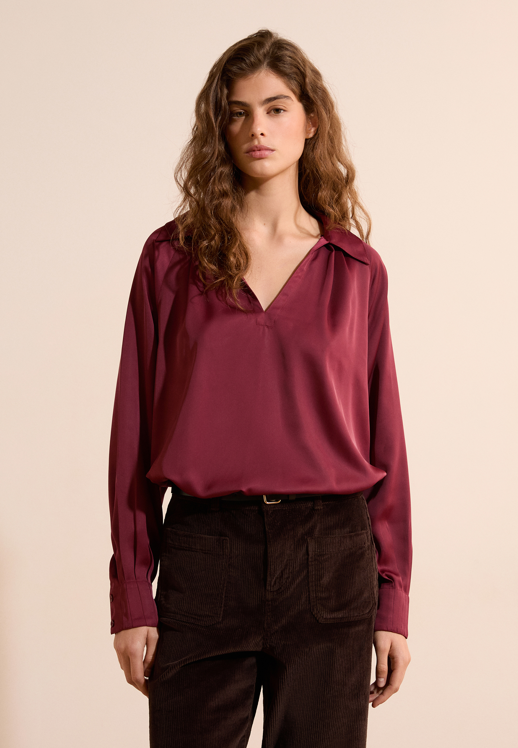 Chemise satinée CHERIE, ETAM