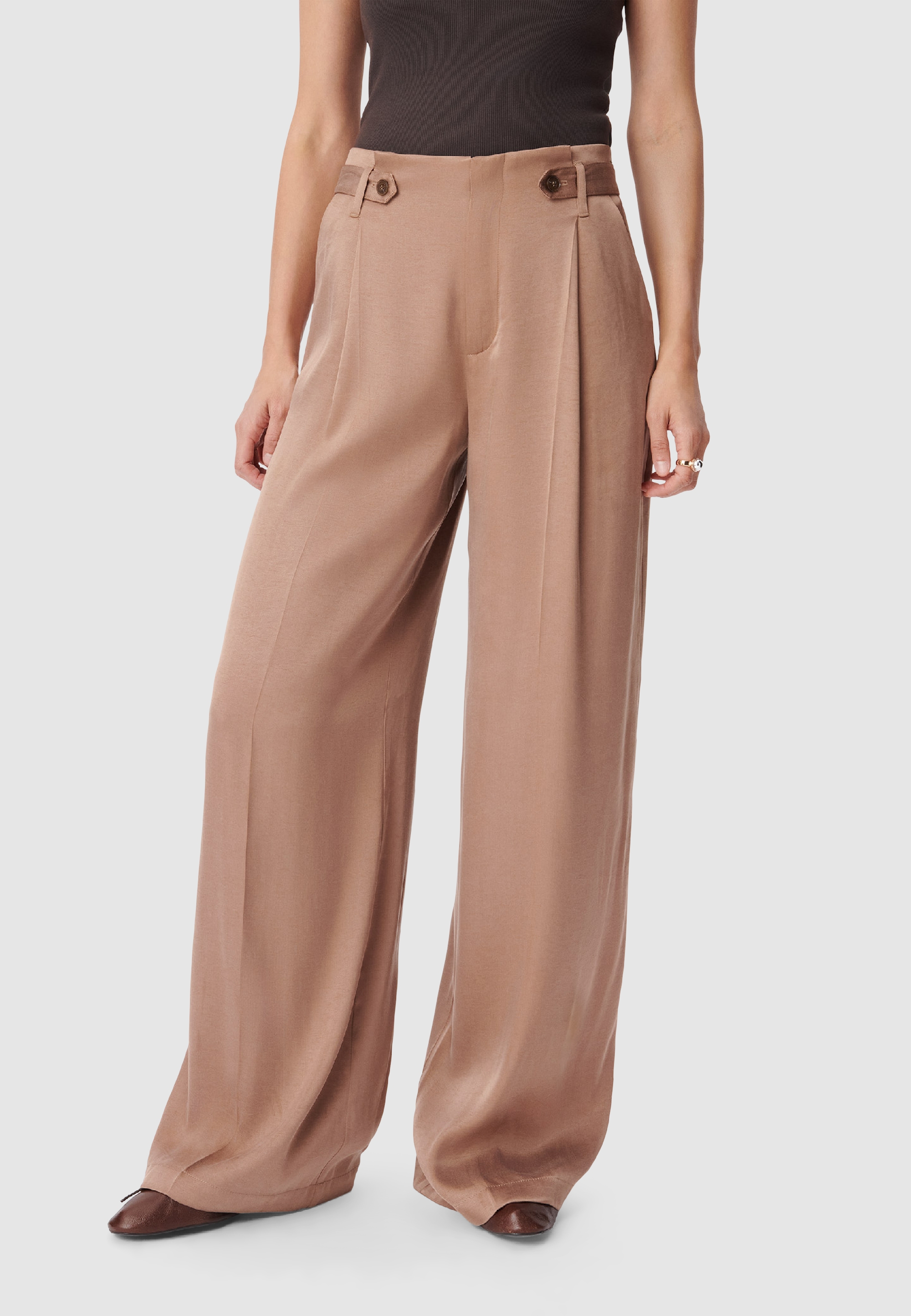 Pantalon de tailleur mix Lyocell®, IKKS