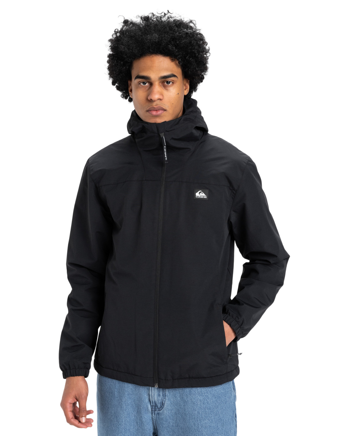 Veste imperméable à capuche OVERCAST 3K WARM, QUIKSILVER