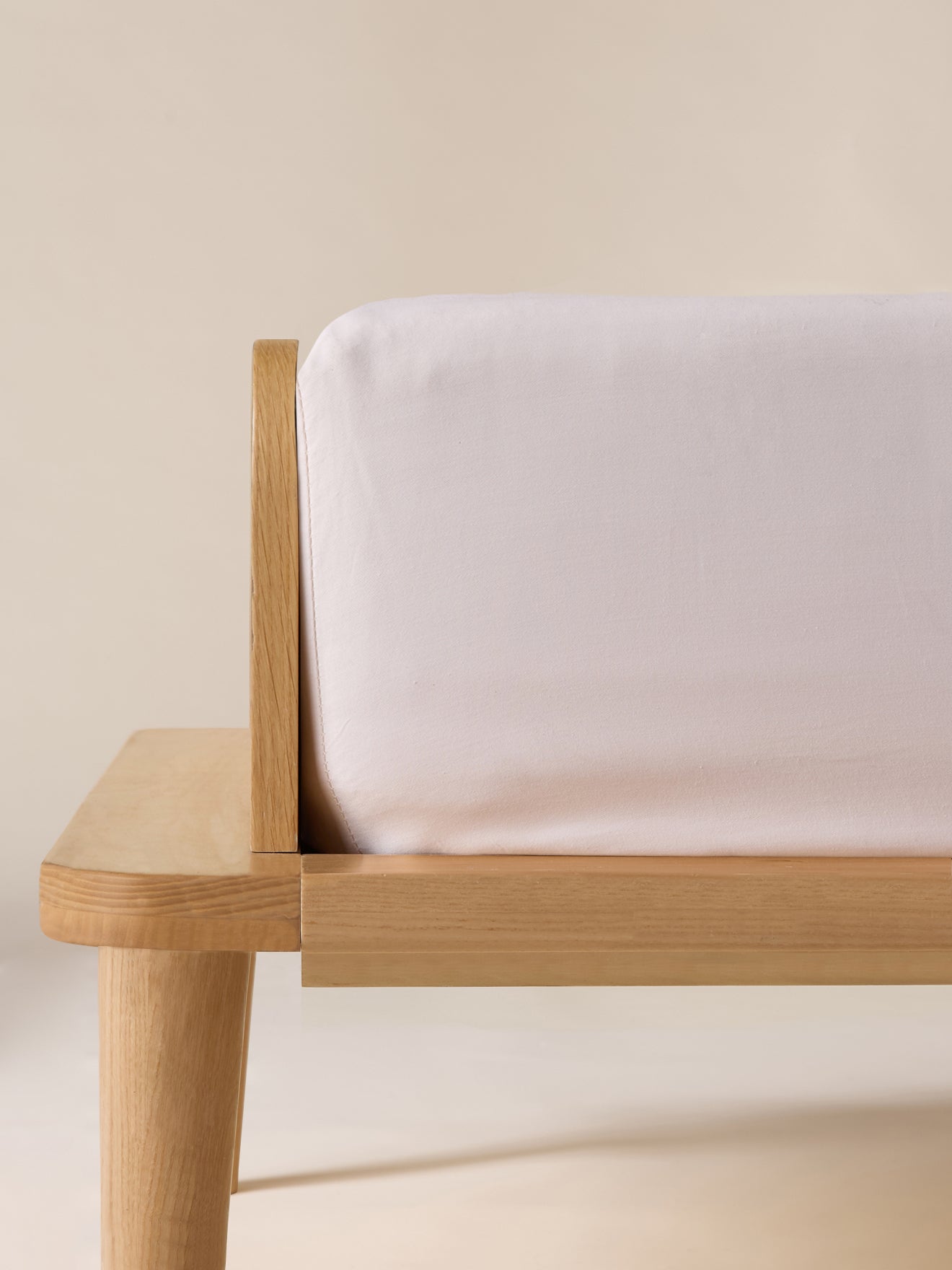 Drap-housse satin de coton uni, CYRILLUS
