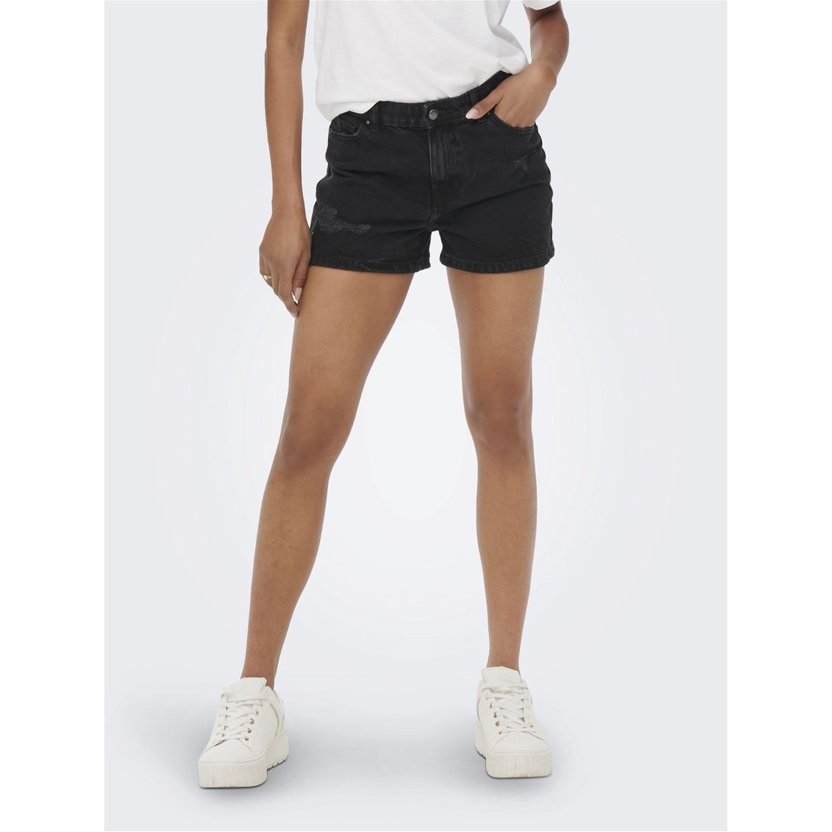 Short jean noir femme La Redoute