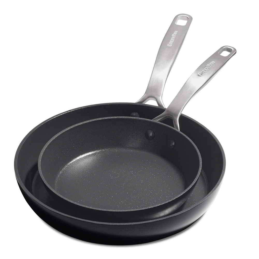 Set de 2 poêles 20cm / 28cm aluminium forgé revêtement céramique - Copenhagen, GREENPAN