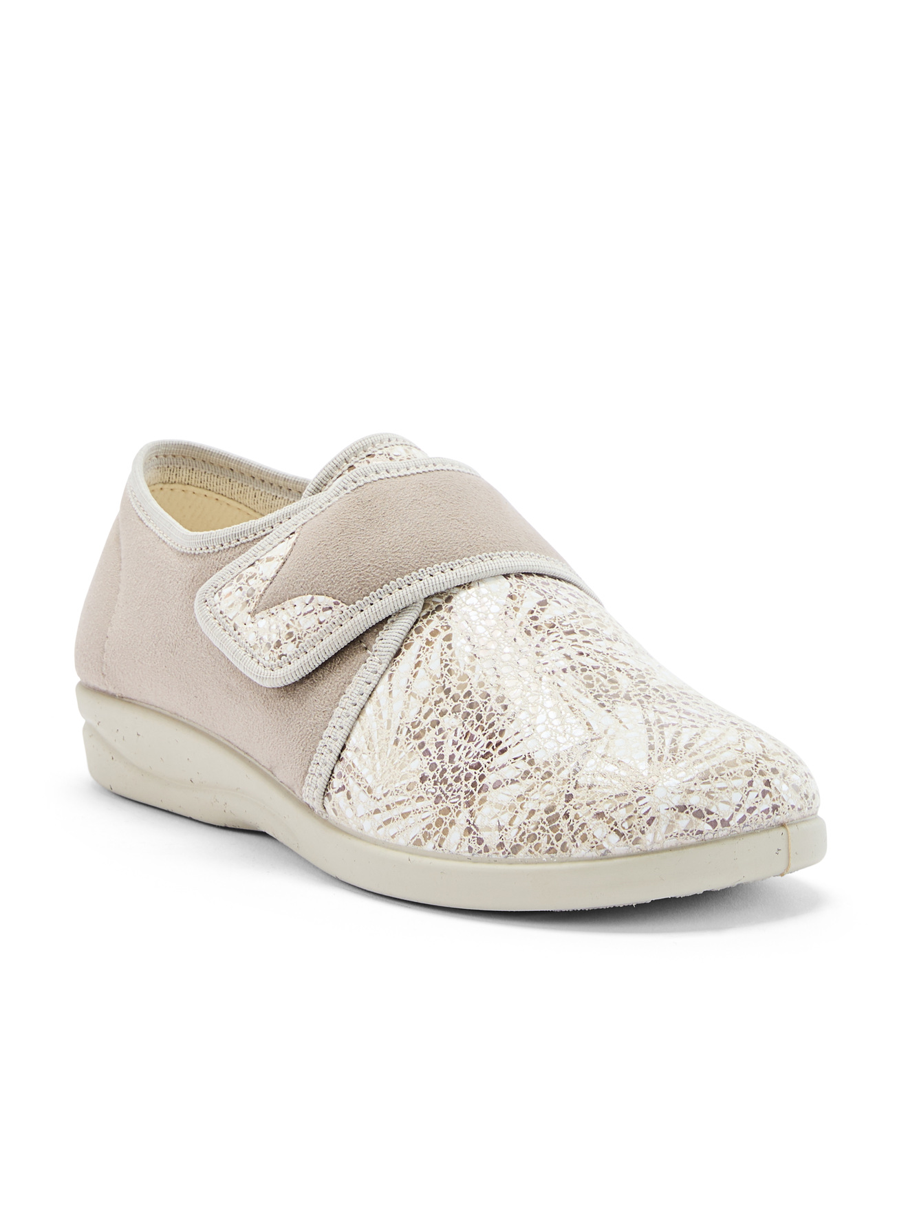 Derbies à scratch tissu extensible, PEDICONFORT