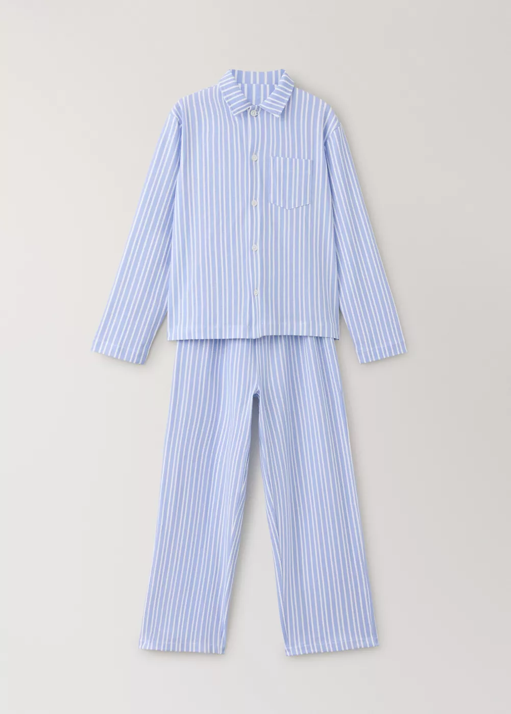 Pyjama complet en coton à rayures, MANGO KIDS