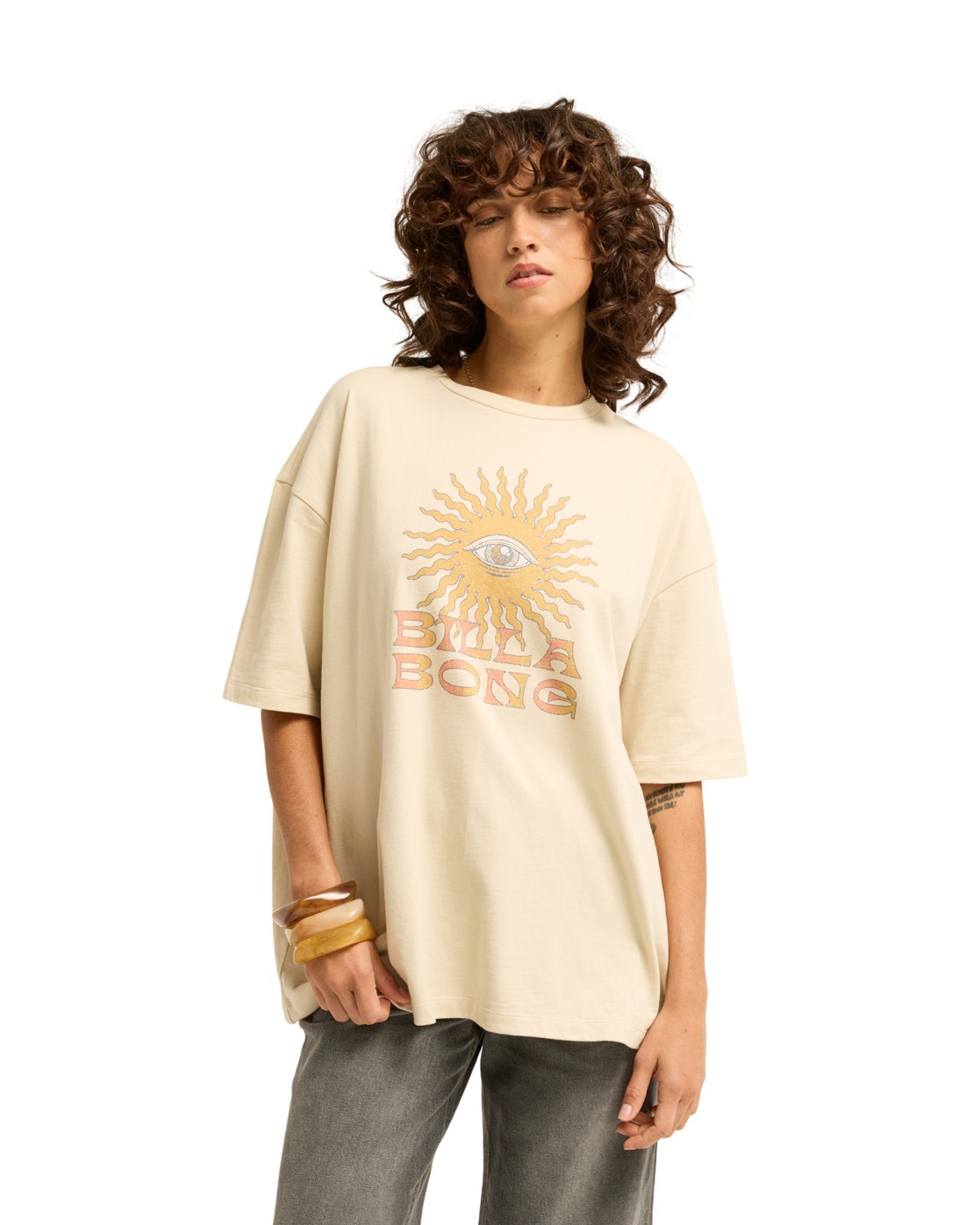 T-shirt oversize A/DIV GOOD VIBES TRUE, BILLABONG