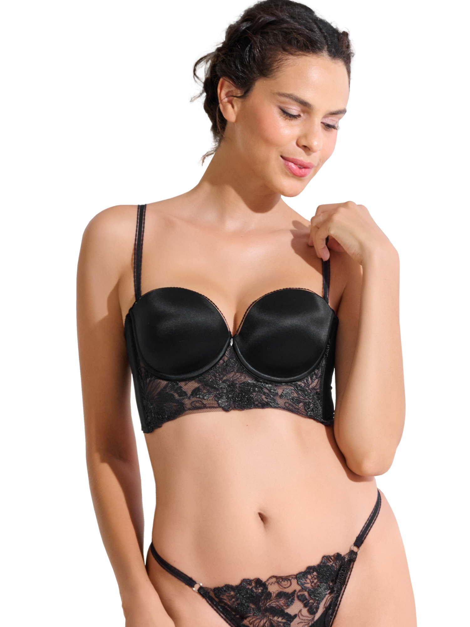 Soutien-gorge bustier balconnet préformé EMINENCE, LISCA