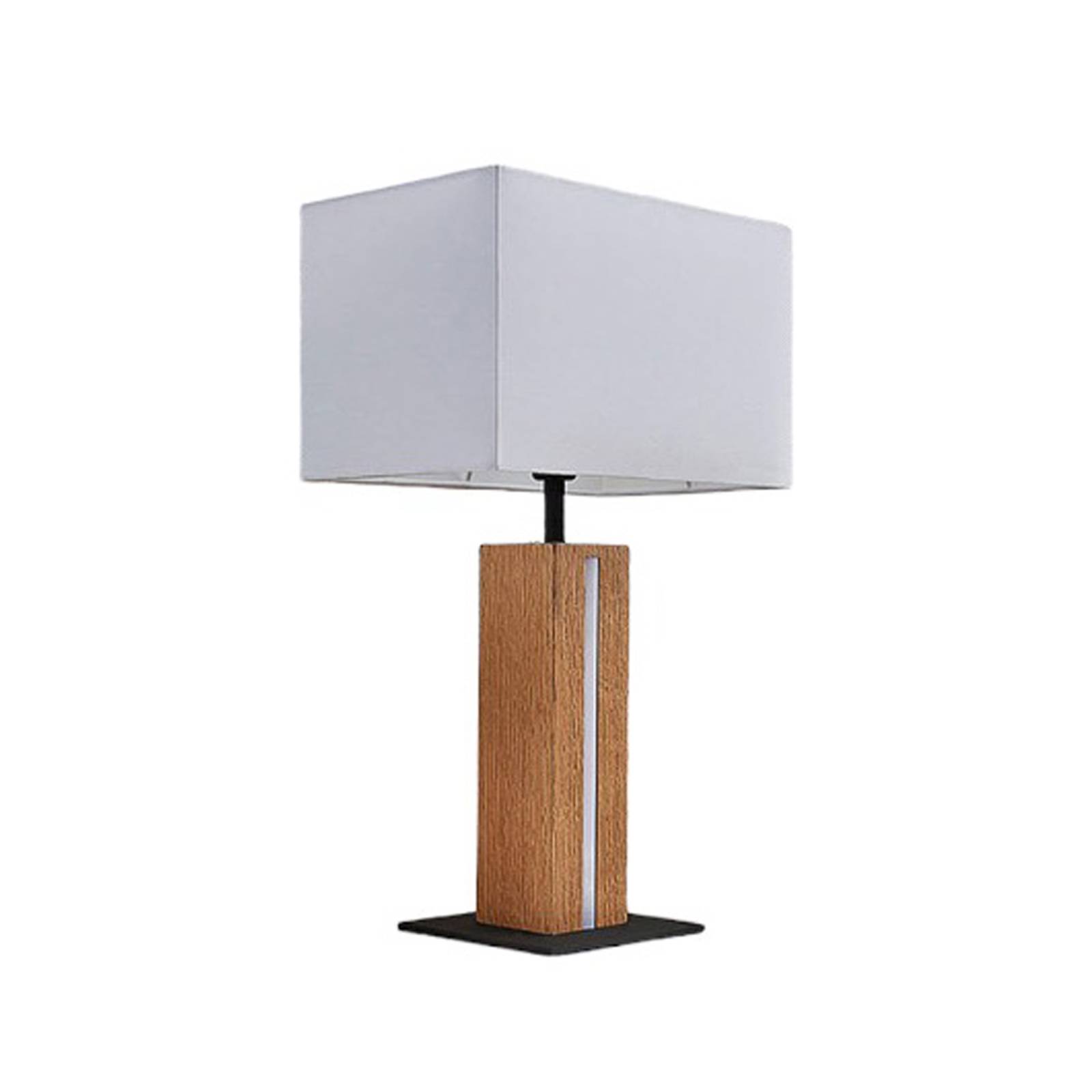 Lampe à poser en textile moderne, Garry, LINDBY