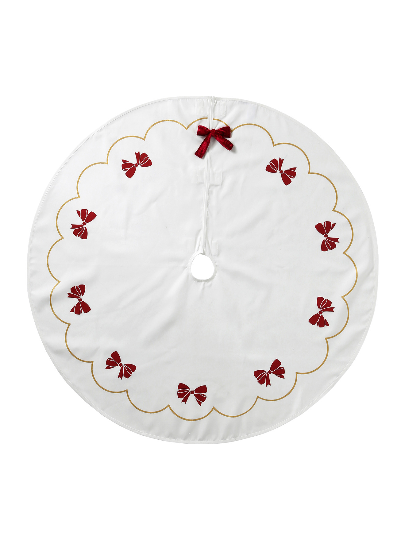 Tapis de pied de sapin feston XL, VERTBAUDET