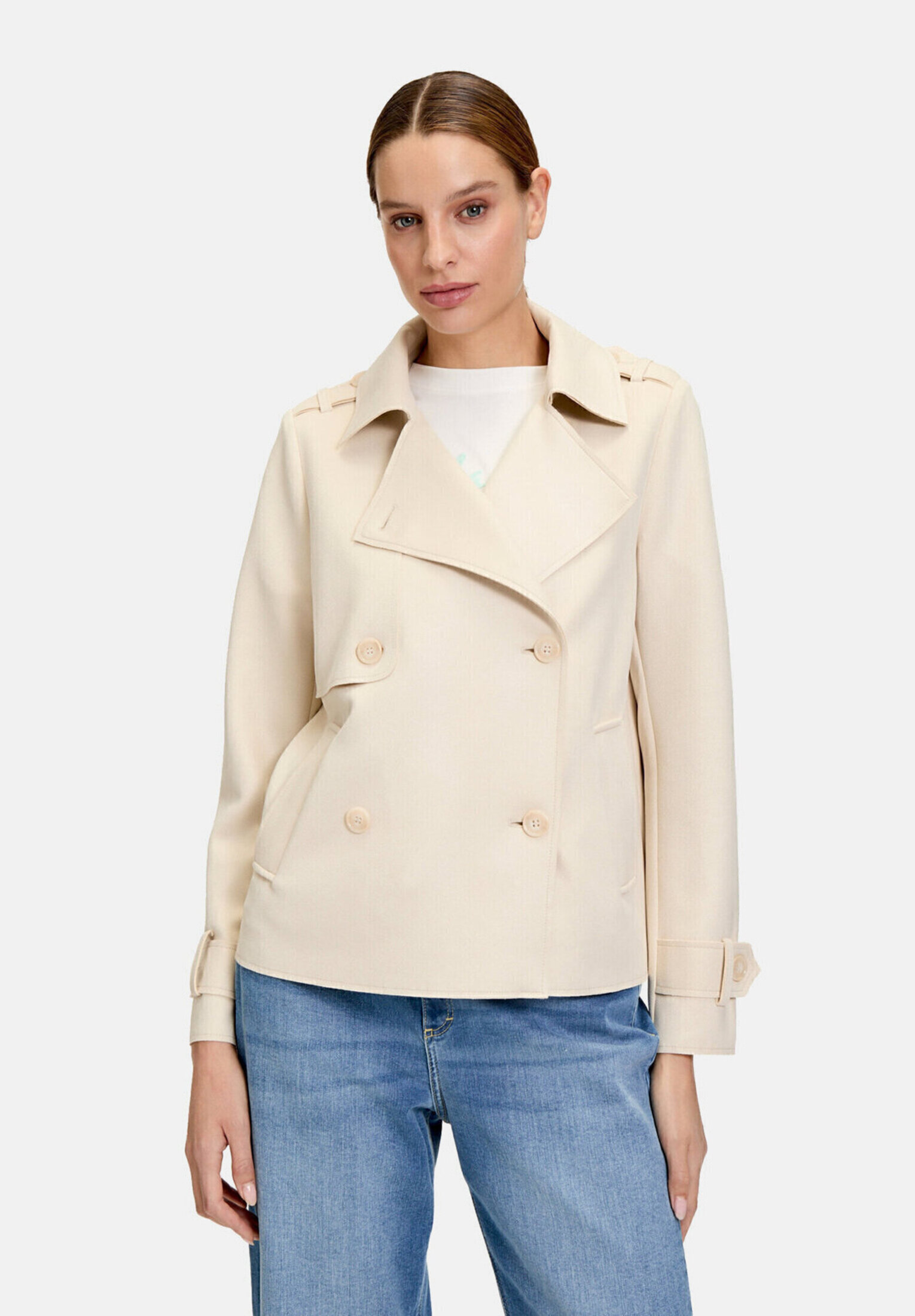 Manteau d'été à col à revers, CARTOON