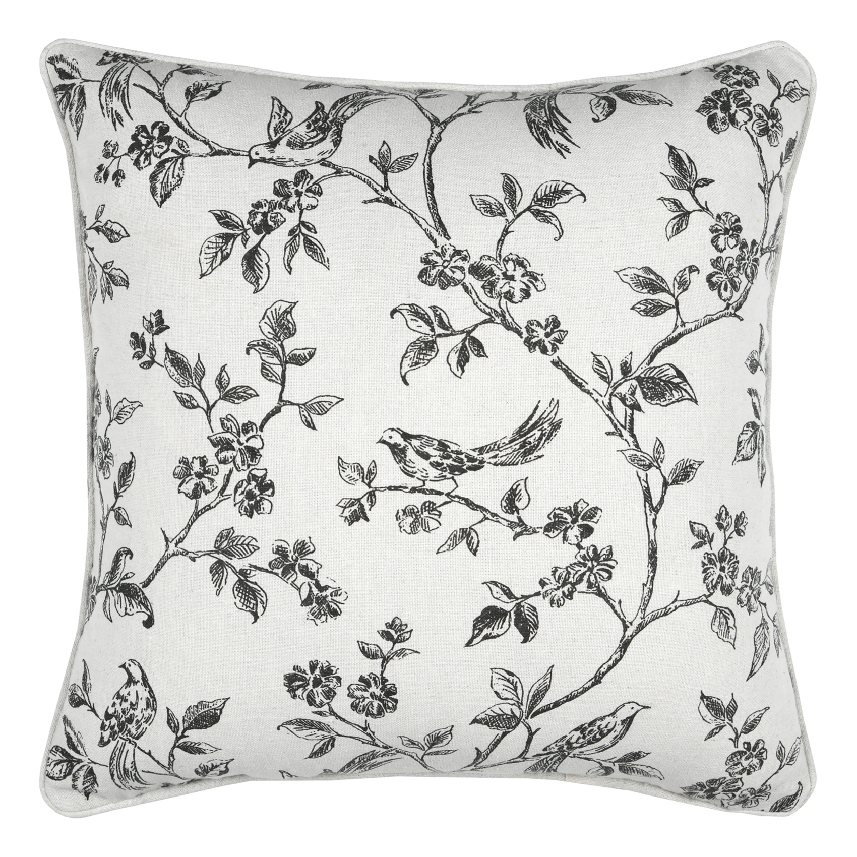 Coussin décoratif imprimé floral, LOVELY CASA