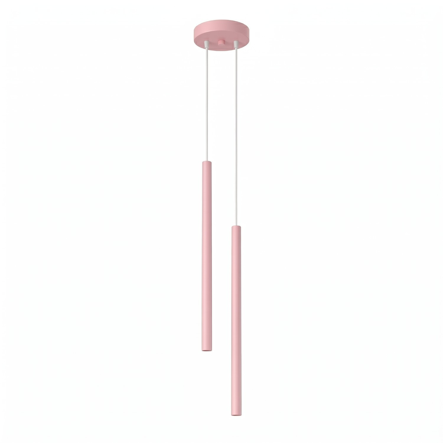 Suspension Acier Rose G9 2 PASTELO, EDEN