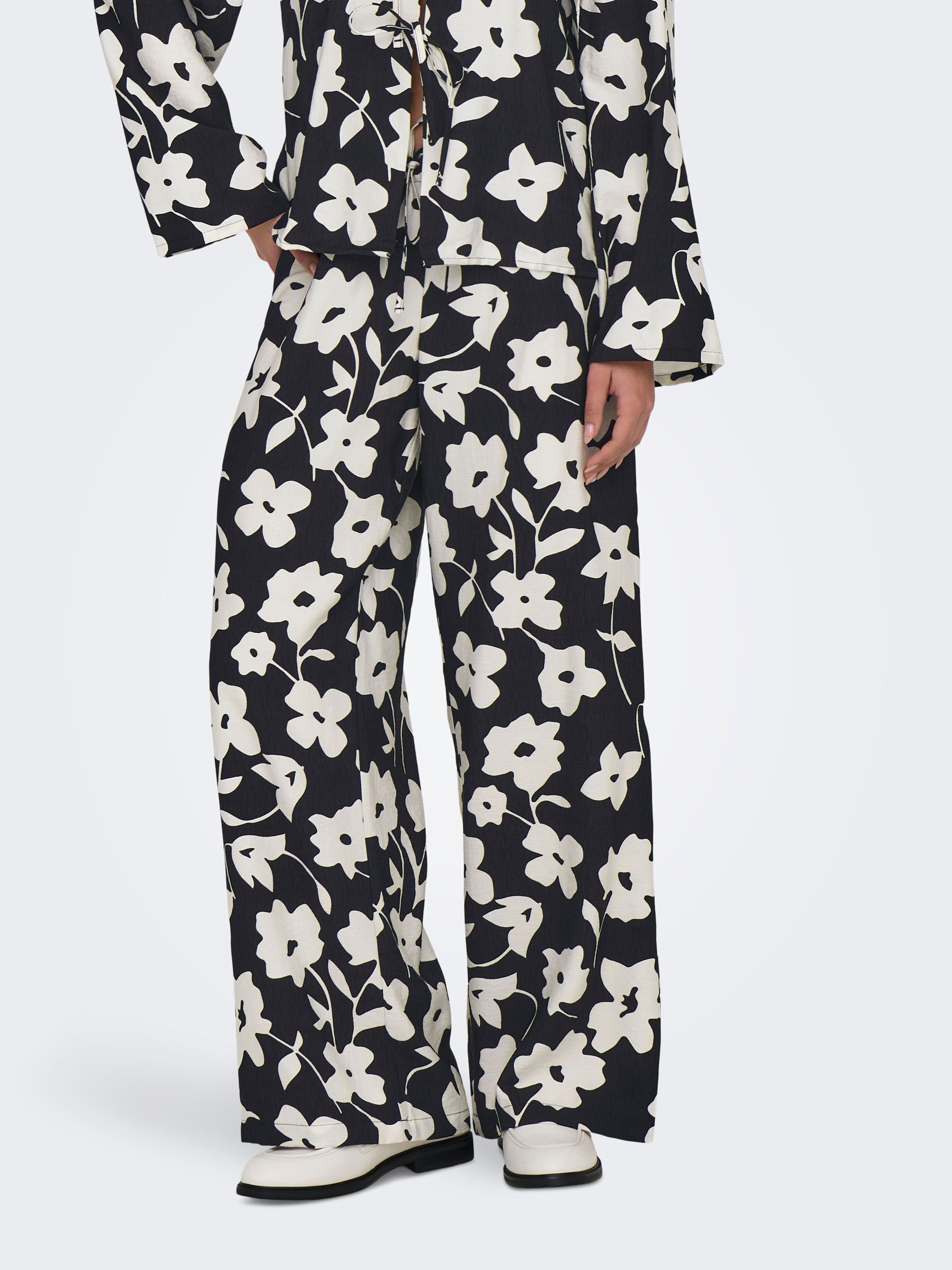 Pantalon À Jambe Large, JDY